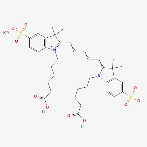Cyanine 5 Bihexanoic Acid Dye,Potassium Salt (CAS: 252255-40-6) - Related Chemical Product