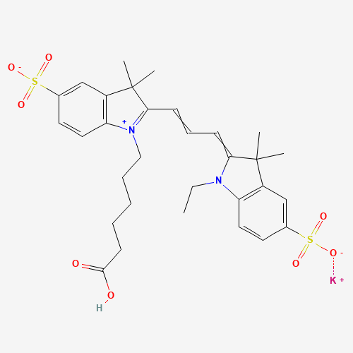 Cyanine 3 Monofunctional Hexanoic Acid Dye,Potassium Salt (CAS: 449175-57-9) - Related Chemical Product