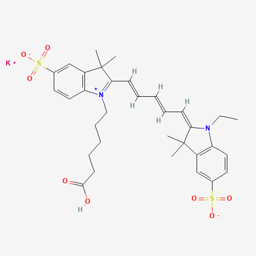 Cyanine 5 Monofunctional Hexanoic Acid Dye,Potassium Salt (CAS: 449175-58-0) - Related Chemical Product