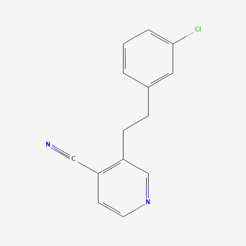 4-Cyano-3-(3-chlorophenylethyl)pyridine (CAS: 1076199-88-6) - Related Chemical Product