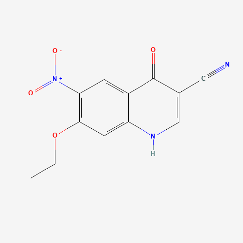 3-Cyano-7-ethoxy-4-hydroxy-6-nitroquinoline (CAS: 214476-08-1) - Related Chemical Product