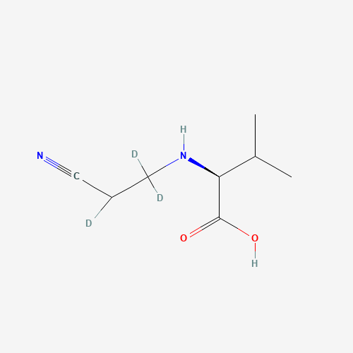 N-(2-Cyanoethyl-d3)-L-valine (CAS: 160210-22-0) - Related Chemical Product