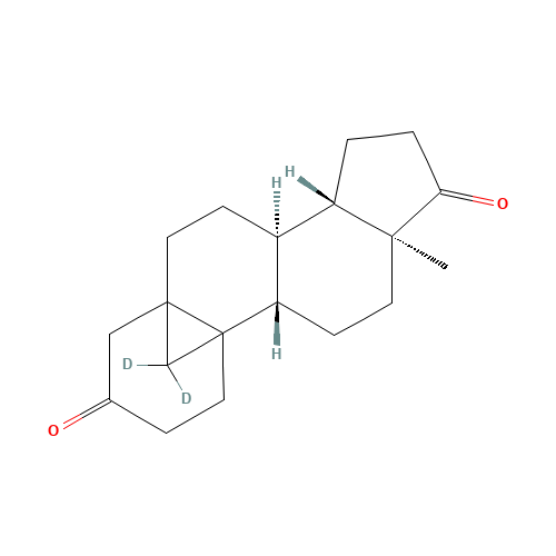 5b,19-Cycloandrostane-3,17-dione-d2 (CAS: 71995-57-8) - Related Chemical Product