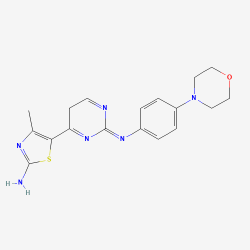 CYC-116 (CAS: 1059105-22-4) - Chemical Structure and Molecular Formula 
