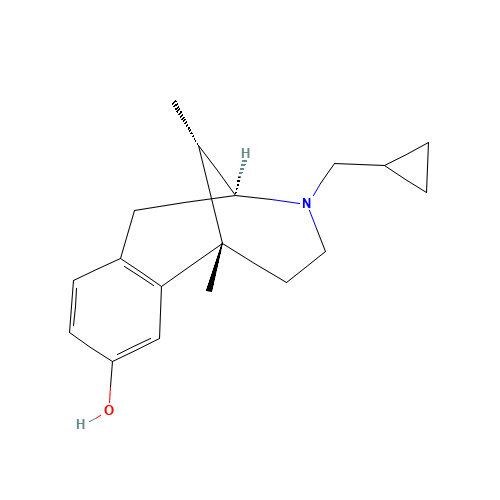 (+)-Cyclazocine (CAS: 7313-87-3) - Chemical Structure and Molecular Formula 