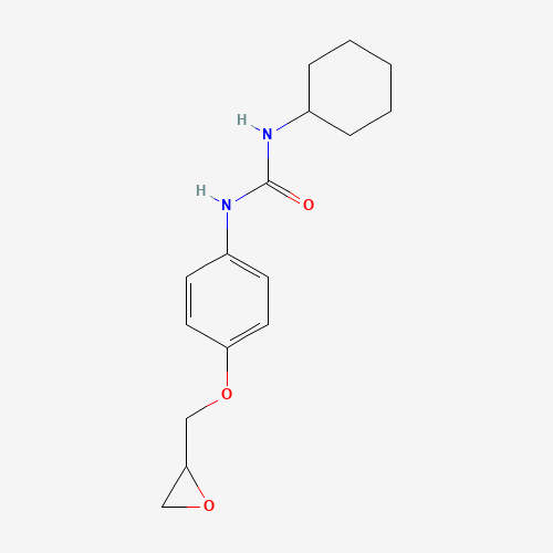 N-Cyclohexyl-N'-[4-(2,3-epoxypropoxy)phenyl]urea (CAS: 38649-72-8) - Related Chemical Product