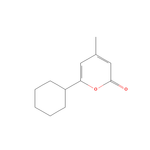6-Cyclohexyl-4-methyl-2H-pyran-2-one (CAS: 14818-35-0) - Related Chemical Product