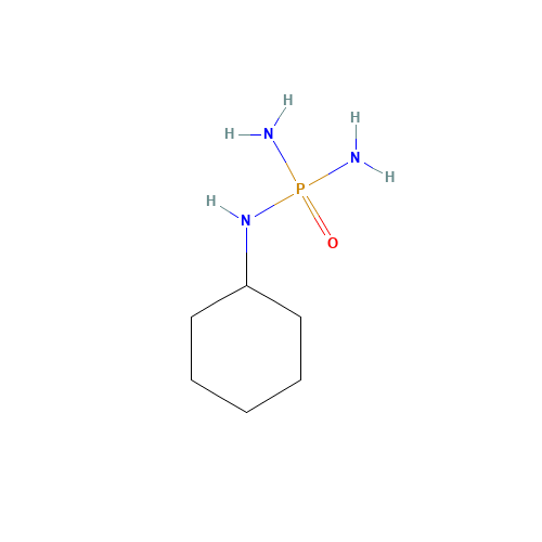 N-Cyclohexylphosphoric Triamide (CAS: 25316-51-2) - Chemical Structure and Molecular Formula 