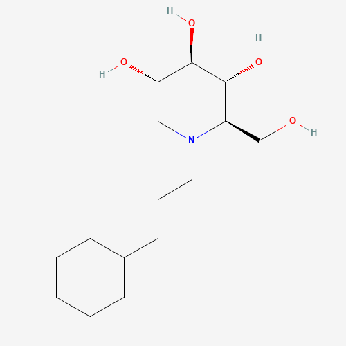 N-Cyclohexylpropyl Deoxynojirimycin (CAS: 133342-48-0) - Related Chemical Product