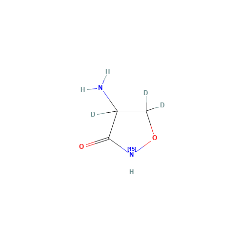 rac Cycloserine-15N,d3 (CAS: 1219176-26-7) - Related Chemical Product