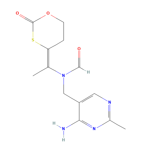 Cycotiamine (CAS: 6092-18-8) - Chemical Structure and Molecular Formula 