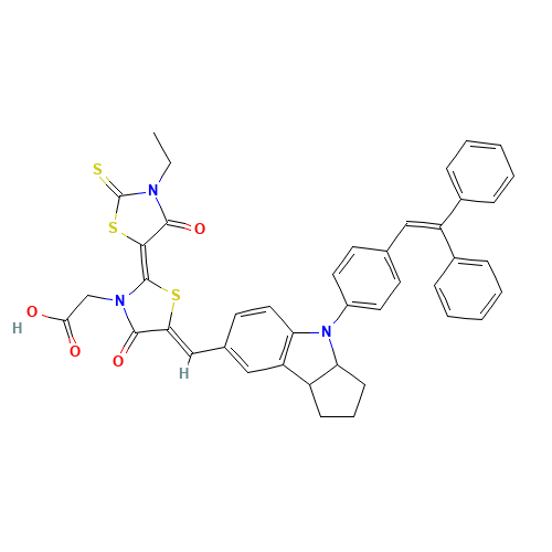 D-149 Dye (CAS: 786643-20-7) - Chemical Structure and Molecular Formula 