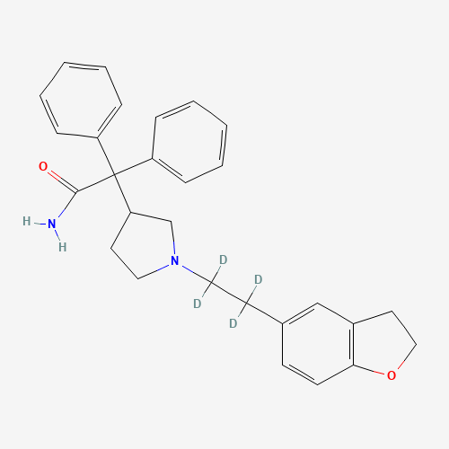 rac Darifenacin-d4 (CAS: 1189701-43-6) - Related Chemical Product