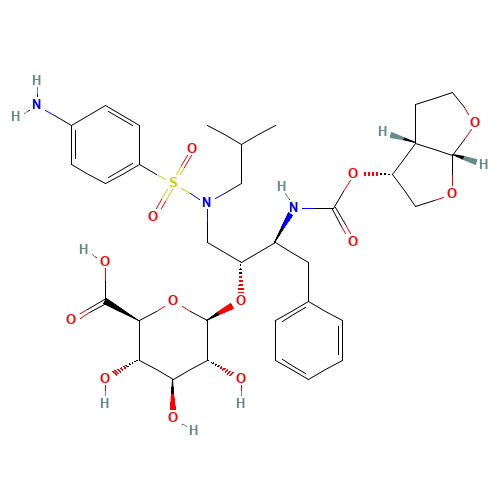 Darunavir O-b-D-Glucuronide (CAS: 1159613-27-0) - Related Chemical Product