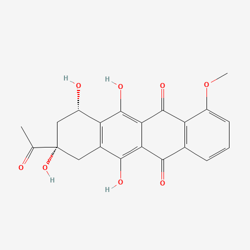Daunomycinone (CAS: 21794-55-8) - Chemical Structure and Molecular Formula 