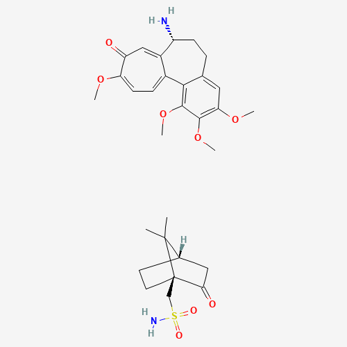 (R)-N-Deacetyl Colchicine d-10-Camphorsulfonate (CAS: 102419-97-6) - Chemical Structure and Molecular Formula 