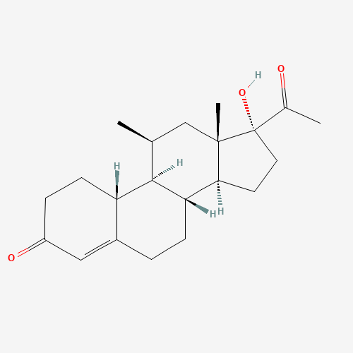 Deacetyl Norprogesterone (CAS: 25092-42-6) - Chemical Structure and Molecular Formula 