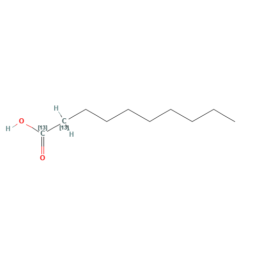 Decanoic Acid-1,2-13C2 (CAS: 287111-30-2) - Related Chemical Product