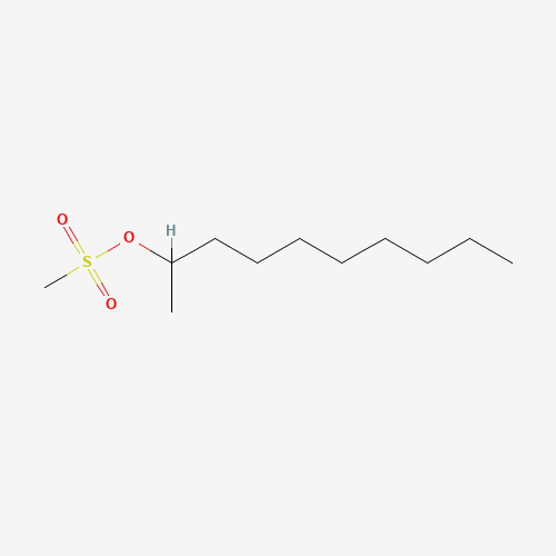 2-Decanol 2-Methanesulfonate (CAS: 156575-41-6) - Chemical Structure and Molecular Formula 
