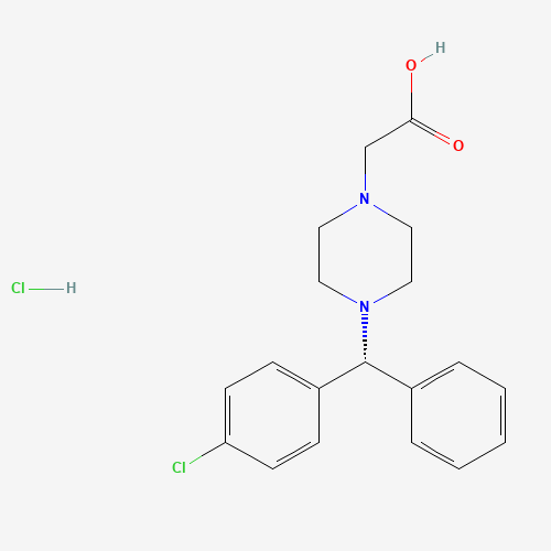 (R)-De(carboxymethoxy) Cetirizine Acetic Acid Hydrochloride (CAS: 942132-30-1) - Related Chemical Product