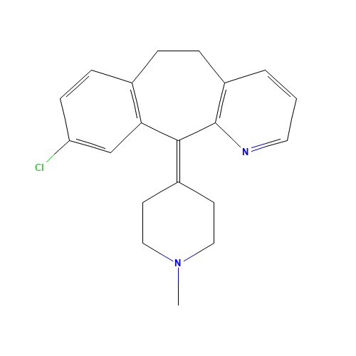 8-Dechloro-9-chloro-N-methyl Desloratadine (CAS: 38092-88-5) - Related Chemical Product