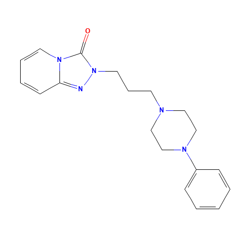 Dechloro Trazodone (CAS: 62337-66-0) - Chemical Structure and Molecular Formula 