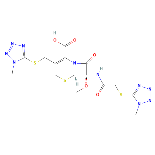 S-Decyanomethyl-S-(1-methyl-1H-tetrazol-5-yl) Cefmetazole (CAS: 74228-11-8) - Related Chemical Product