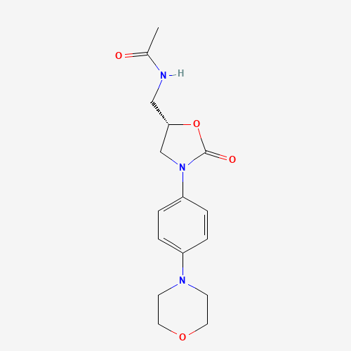 Defluoro Linezolid (CAS: 556801-15-1) - Chemical Structure and Molecular Formula 