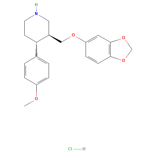 rac-trans-4-Defluoro-4-methoxy Paroxetine Hydrochloride (CAS: 127017-74-7) - Related Chemical Product