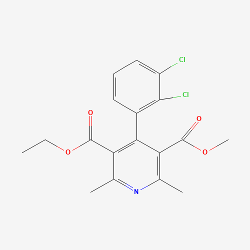 Dehydro Felodipine (CAS: 96382-71-7) - Chemical Structure and Molecular Formula 