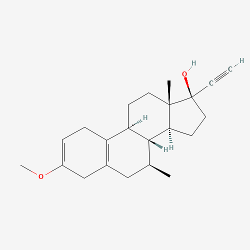 2-Dehydro-3-methoxy 7b-Tibolone (CAS: 32297-44-2) - Chemical Structure and Molecular Formula 