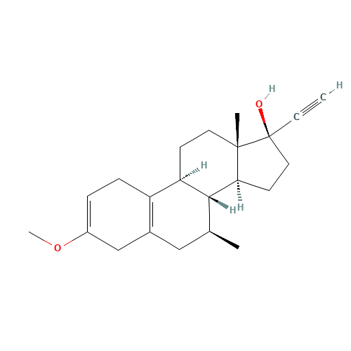 2-Dehydro-3-methoxy 7b-Tibolone (CAS: 32297-44-2) - Chemical Structure and Molecular Formula 