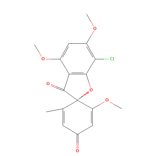 (-)-Dehydro Griseofulvin (CAS: 3573-90-8) - Related Chemical Product