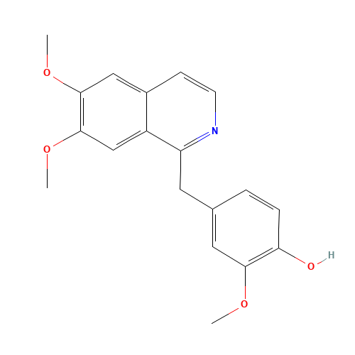 4'-Demethyl Papaverine (CAS: 18813-60-0) - Related Chemical Product
