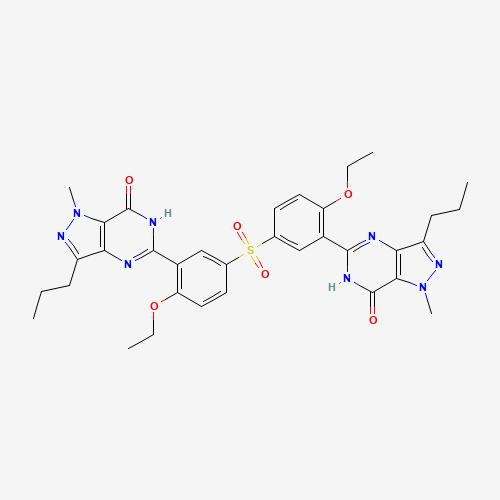 De(methypiperazinyl) Sildenafil Dimer Impurity (CAS: 1346603-48-2) - Related Chemical Product