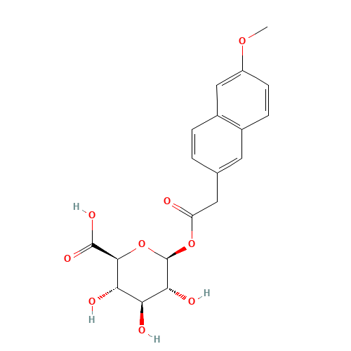 Demethyl Naproxen Acyl-b-D-glucuronide (CAS: 91488-21-0) - Related Chemical Product