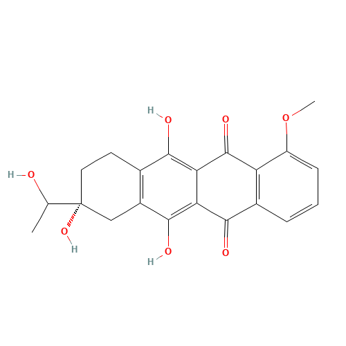 7-Deoxy Daunorubicinol Aglycone (Mixture of Diastereomers) (CAS: 210837-87-9) - Related Chemical Product