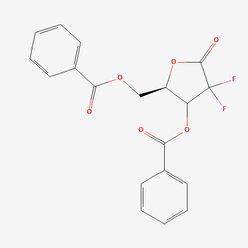 2-Deoxy-2,2-difluoro-D-threo-pentofuranos-1-ulose-3,5-dibenzoate (CAS: 122111-02-8) - Related Chemical Product