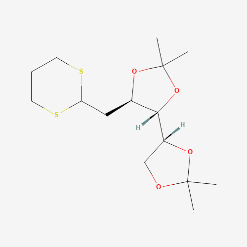 2-Deoxy-3,4:5,6-di-O-isopropylidene-D-arabino-hexose Propylene Dithioacetal (CAS: 91294-64-3) - Related Chemical Product
