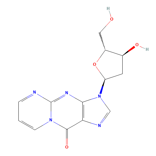 3-(2-Deoxy-b-D-erythro-pentofuranosyl)pyrimido[1,2-a]purin-10(3H)-one (CAS: 87171-83-3) - Related Chemical Product