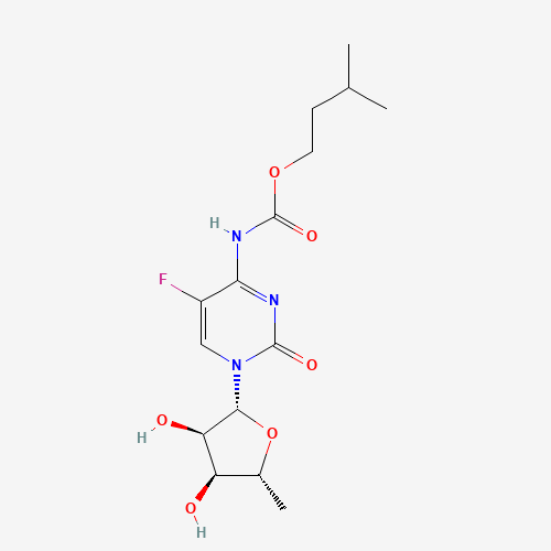 5'-Deoxy-5-fluoro-N-[(3-methylbutoxy)carbonyl]cytidine (CAS: 162204-30-0) - Related Chemical Product