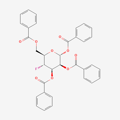 4-Deoxy-4-fluoro-1,2,3,6-tetra-O-benzoyl-a-D-mannose (CAS: 1309463-38-4) - Related Chemical Product