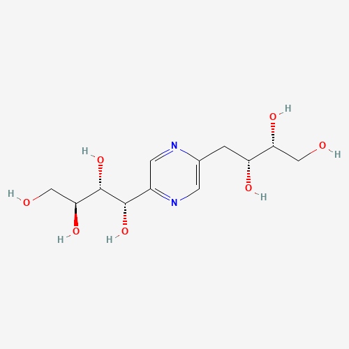 2,6-Deoxyfructosazine (CAS: 36806-15-2) - Chemical Structure and Molecular Formula 