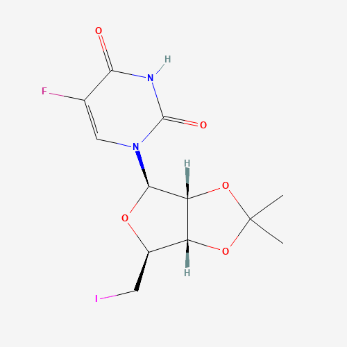 5'-Deoxy-5'-iodo-2',3'-O-isopropylidene-5-fluorouridine (CAS: 61787-10-8) - Related Chemical Product
