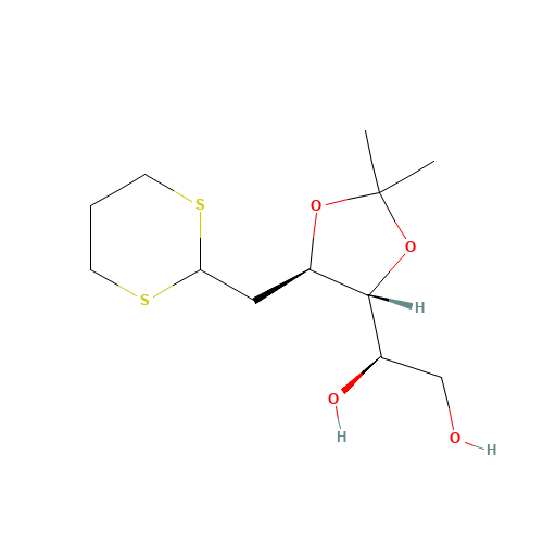 2-Deoxy-3,4-O-isopropylidene-D-arabino-hexose Propylene Dithioacetal (CAS: 1217816-60-8) - Related Chemical Product