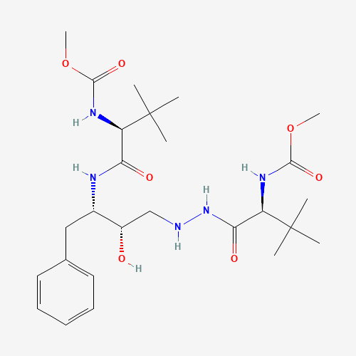 Des(benzylpyridyl) Atazanavir (CAS: 1192224-24-0) - Chemical Structure and Molecular Formula 