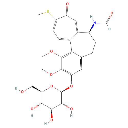N-Desacetyl-N-formyl Thiocolchicoside (CAS: 219547-29-2) - Related Chemical Product