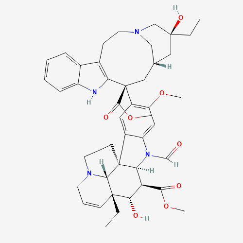 4-Desacetyl 3-Deoxy Vincristine (CAS: 99435-53-7) - Chemical Structure and Molecular Formula 