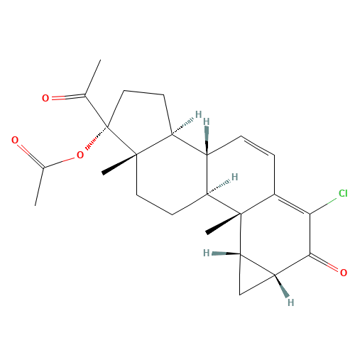 6-Deschloro-4-chloro Cyproterone Acetate (CAS: 23814-68-8) - Related Chemical Product