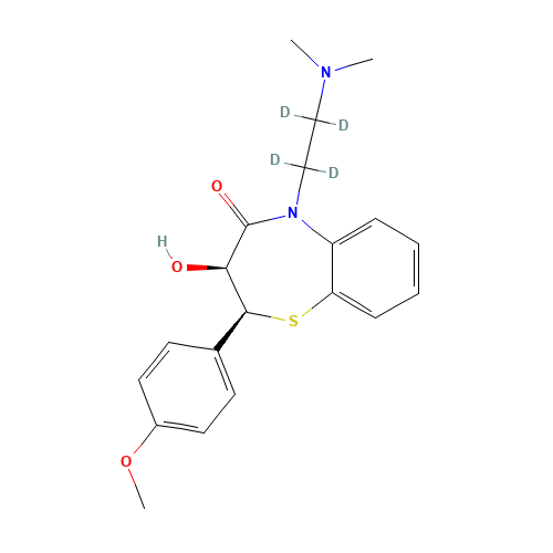 Desacetyl Diltiazem-d4 (CAS: 112259-40-2) - Related Chemical Product